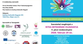 Ritka Betegségek Világnapja 2020 - Pécs